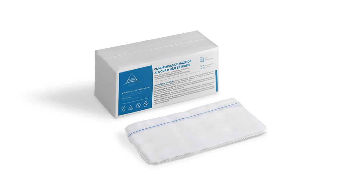 COMPRESSA DE GAZE NÃO ESTÉRIL