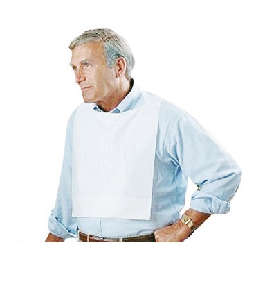 BABETE IMPERMEÁVEL ADULTO EM POLIETILENO ABOUTCARE (cópia)