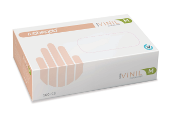 Luva De Exame Vinil Sem Pó (2506)