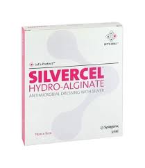 Penso Hidroalginato De Cálcio Com Prata Silvercel Não Aderente