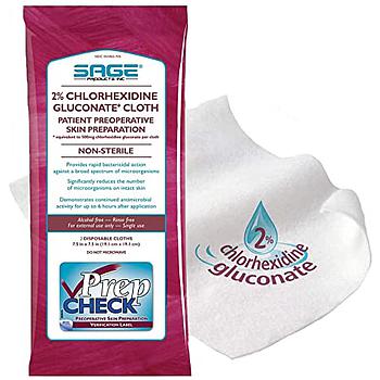 Toalhete Impregnado Clorohexidina 2%