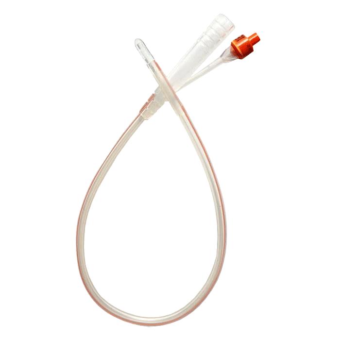 Algália 2 Vias Silicone Reta Folysil LT