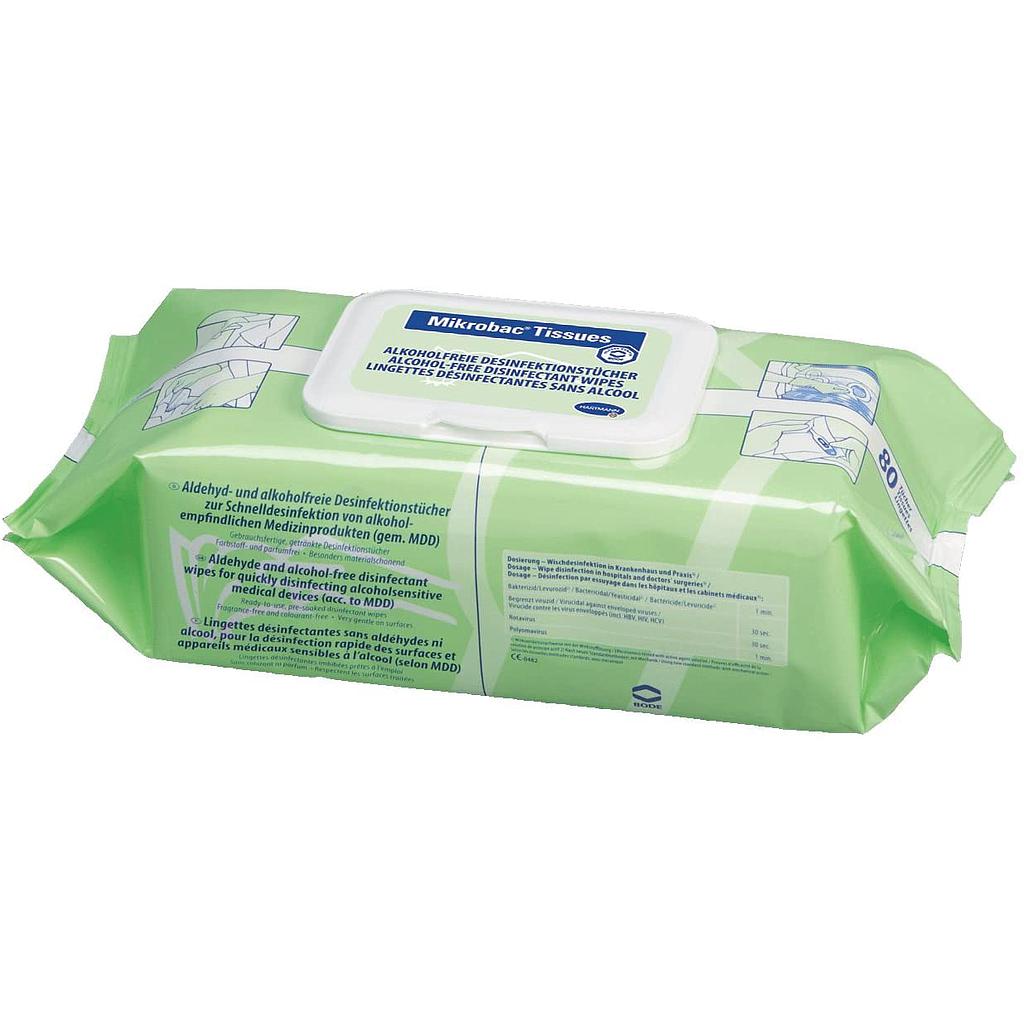 Desinfeção De Superfícies Mikrobac Tissues Toalhetes
