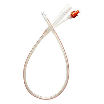 Algália 2 Vias Silicone Reta Folysil LT