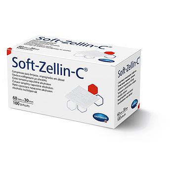 Toalhetes Impregnados Com Álcool Soft-Zellin